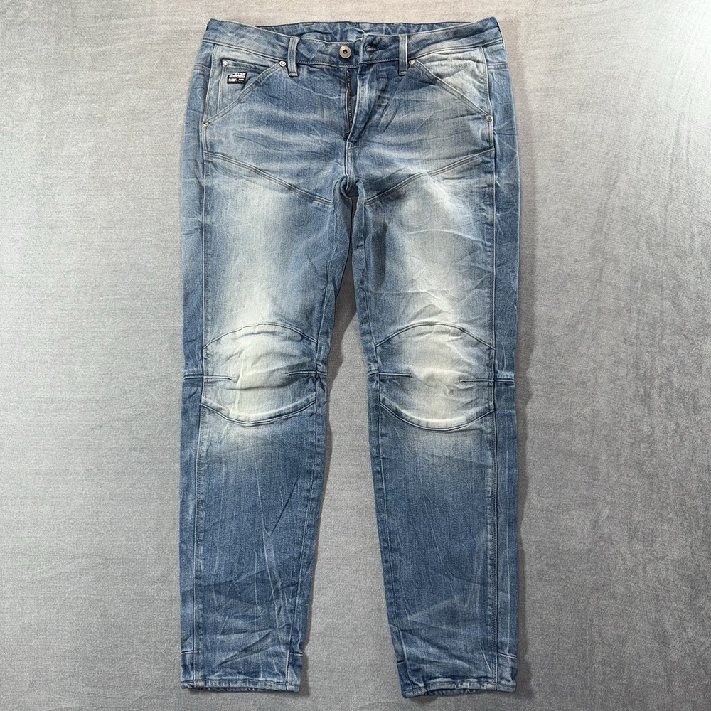 G-STAR RAW Denim 5620 3D LOW BOYFRIEND Jeans Womens 27x27 Light Wash Stretch